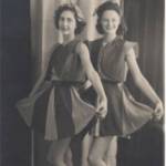 Sheila Fenn and Marjorie entertaining the troops, 1944 Sheila Fenn and Marjorie entertaining the troops, 1944