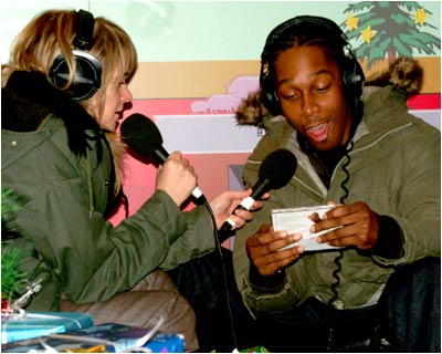 Backstages photos from the R1 / TOTP Christmas Party