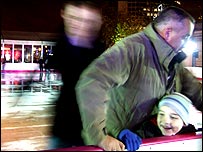 ice skating