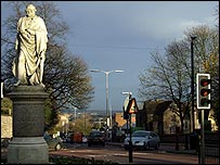 Dudley town centre