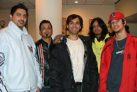 Swami arrive on the scene 