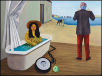 'Playground of Salpetriere' by Conroy Maddox 