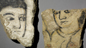 Harem wall painting fragments