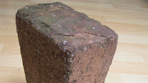 Tim Pocock talks about a brick from the Morris Motors factory in Oxford Tim Pocock talks about a brick from the Morris Motors factory in Oxford