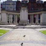 Belfast Cenotaph, the memorial to all victims of the Blitz and the war