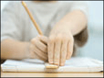 Child with ruler