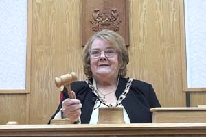 Norma Dolby was a key character in the women's movement in Arkwright Town during the strike. It politicised her and launched her on her way to becoming the current Chair of Chesterfield District Council.
