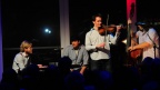 Henrik Jansberg live at Pacific Quay. Photo by Sean Purser.