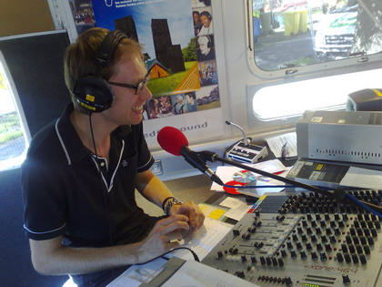 Steve enjoying the show