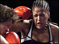 Laila Ali no ringue