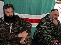 Shamil Basayev e Aslan Maskhadov