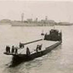Top left, a 'Z' landing craft in Port Said.   Other pictures taken when a passeger on the Empire Battleaxe, a sister ship of the Empire Arquebus.