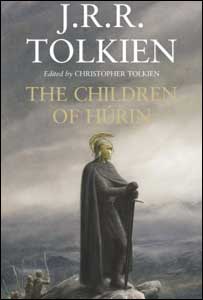 Capa do livro "The Children of Hurin", de J.R.R. Tolkien