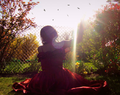 but she waited.
