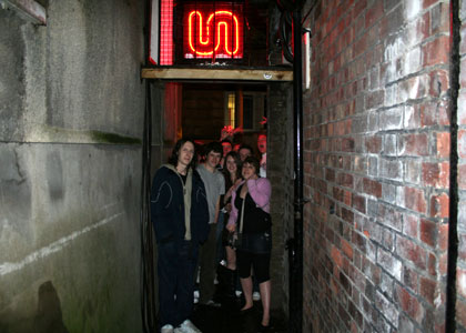 The entrance to Run The entrance to Run