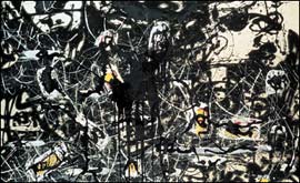 Pic: Jackson Pollock, Yellow Islands, 1952.