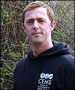 Damian Smith, ecology student
