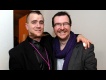 Dougie Hudson and Chris Stout at Glasgow Royal Concert Hall. Photo by Louis Decarlo