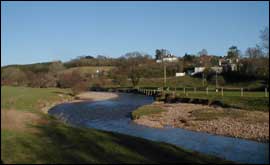 The river at Tipton St John