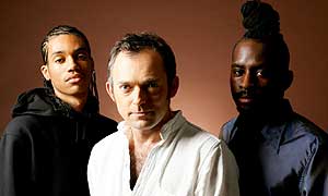 Urban Classic: (from left) DaVinChe, Charles Hazlewood and Jason Yarde