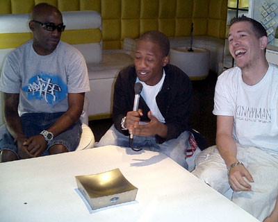 Rodney P and skitz with DJ Kamza
