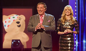 Terry Wogan and Fearne Cotton
