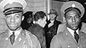 Two African-American soldiers on Christmas leave in 1941