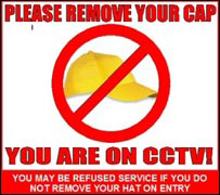 Cap ban poster
