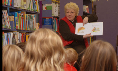 book reading