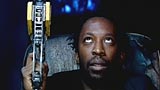 Zack sits there, armed with a bolt gun, listening to the beast.