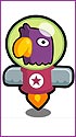 Bird - a BBC jam Numeracy character
