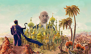 Ben Kingsley in The Magician of Samarkand