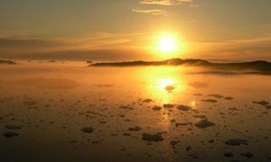 Ice flows in Greenland. Picture © Jonathan Renouf