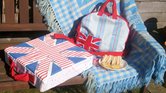 My bag and cushion...