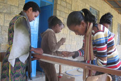 Quilt-making in Ethiopia