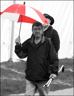 Red umbrella