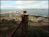 Looking down onto Portland (Photo Matt Cardy/Getty Images)