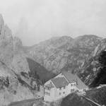 Another world... peacetime Italy, July 1935. In this mountain refuge, 7,000 feet up in the Dolomites, a group of friendly German climbers introduced me to Minna, the Danish girl who became my wife in 1937. In December 1945 I was returning to her. Another world... peacetime Italy, July 1935. In this mountain refuge, 7,000 feet up in the Dolomites, a group of friendly German climbers introduced me to Minna, the Danish girl who became my wife in 1937. In December 1945 I was returning to her.