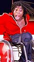 Ade Adepitan in the BBC ONE ident