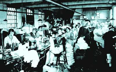 in factory