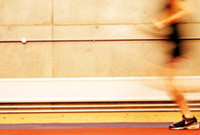 running