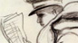 One of the evocative pictures painted during the D-Day campaign by Mark Arman, MBE, who was  a CO during the campaign