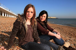 Lisa Hoodless and Charlene Lunnon