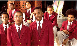 An image from the film "Hardball"