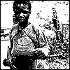 terrified child