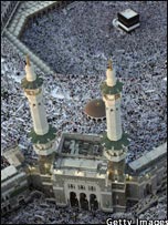 The Grand Mosque in the holy city of Mecca Photo: Getty Images