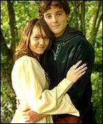Picture: Jenni Woodward as Maid Marion and Harry Burt as Maid Marion and Robin Hood.