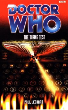 enlarged book cover of turingtest