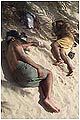 Sleeping on the beach