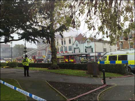 Fire in Redditch November 2008
